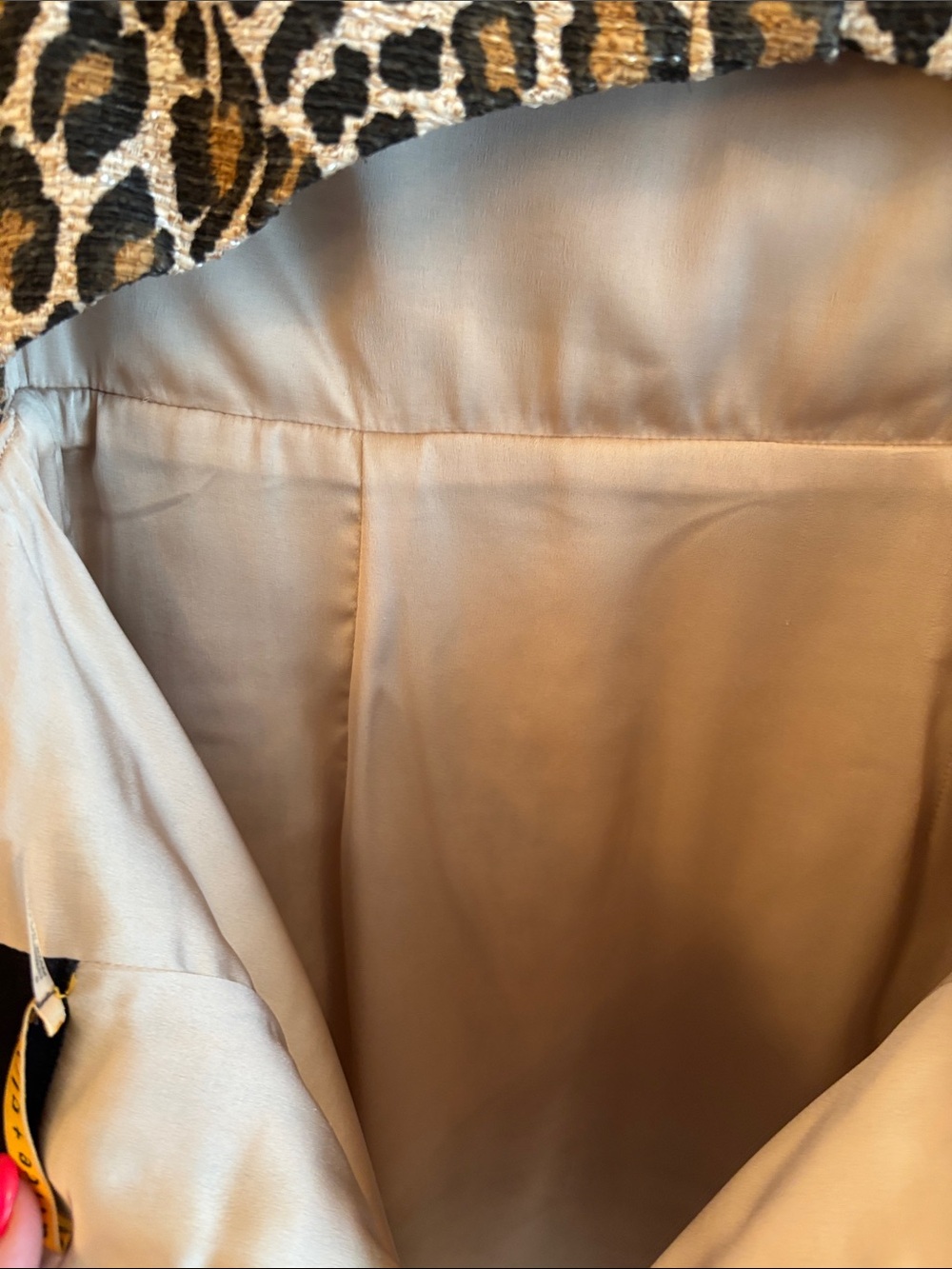 Alice + Olivia Leopard Print Sleeveless Mini Dress - Picture 4 of 5